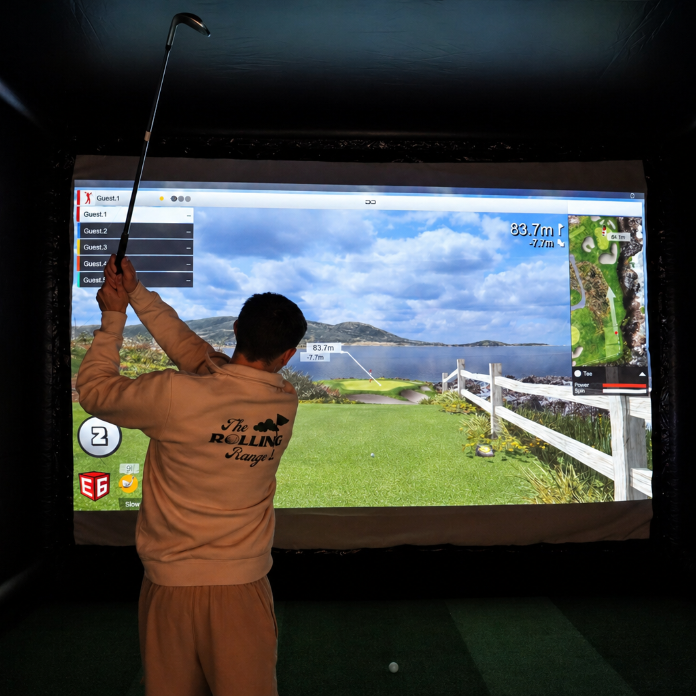 Mobile Golf Simulator Hire